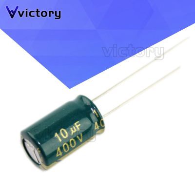 10pcs/bag 10 * 17mm 10 x 13MM 8 X 12MM 400V / 10UF electrolytic capacitor Electrical Circuitry Parts