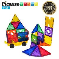 Picasso Tiles แผ่นต่อแม่เหล็ก พิคาสโซ่ไทล์ เซ็ต 26 ชิ้น ของเล่นเสริมทักษะ