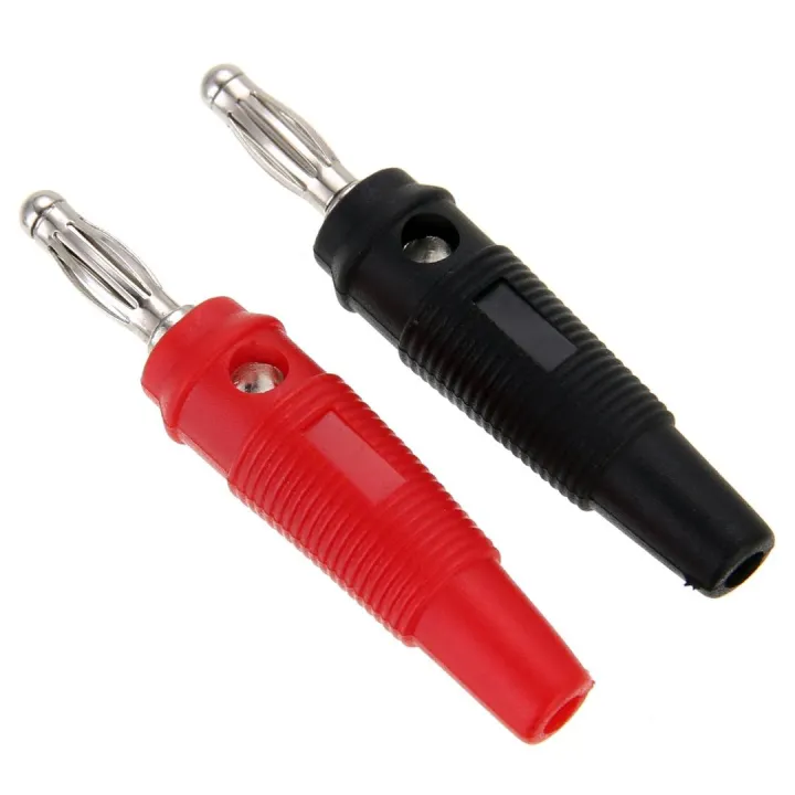 Idealhere 10 pairs 4mm BANANA plug CONNECTOR ADAPTER สำหรับลำโพงเสียง