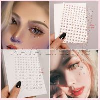 MAYA คริสตัสติดตา แต่งหน้า เพชรแต่งหน้า ติดผม มีกาวในตัว สติ๊กเกอร์ติดหน้า  Eye sticker