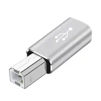 ทีเสียบยูเอสบี C เพื่อสายแปลง USB MIDI USB C ไปยัง USB B อะแดปเตอร์ตัวแปลงหัวชาร์จสำหรับอุปกรณ์เปียโนไฟฟ้า MIDI และ Type C