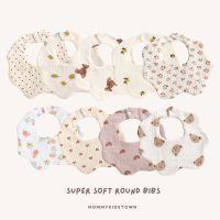 Mommykidstown - New! Set 3 ชิ้นสุดคุ้ม ผ้ากันเปื้อน/ซับน้ำลาย