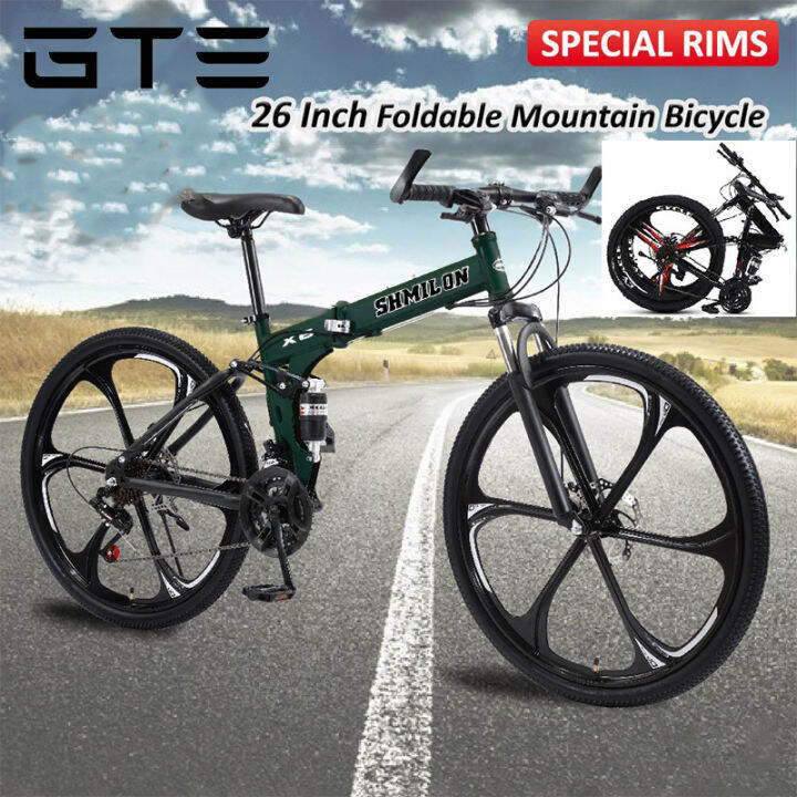 mountain bike folding bicycle