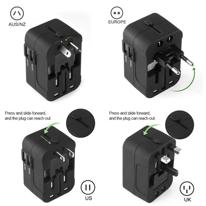 universal-travel-adapter-หัวแปลงปลั๊กไฟ-1200w-ปลั๊กแปลง-ปลั๊กไฟusb-ปลั๊กไฟต่างประเทศ