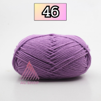 ไหมพรม ? คอตตอนนม4ply/ milk cotton yarn 4ply ?? 50 Grams ? พร้อมจัดส่งด่วน ? ac99