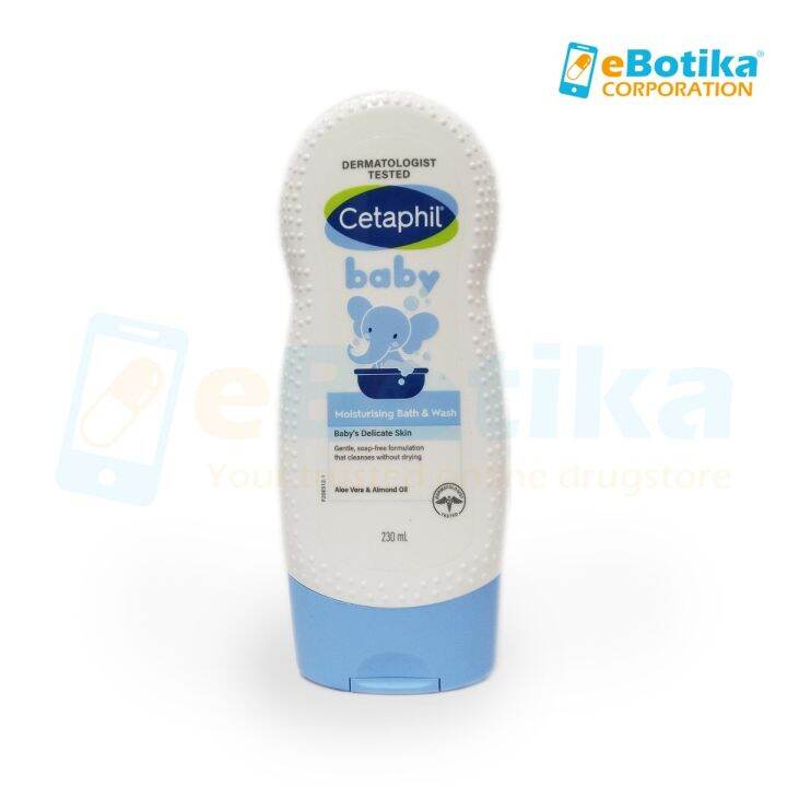 CETAPHIL BABY MOISTURIZING BATH AND WASH 230ML Lazada PH