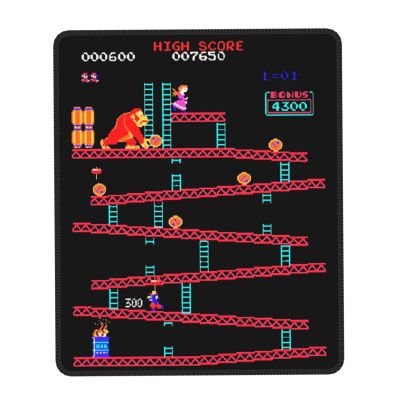 Donkey Kong Mouse Pad Square Non-Slip Rubber Mousepad with Stitched Edges Arcade Game Collage Gaming Computer PC
Table Pads Mat