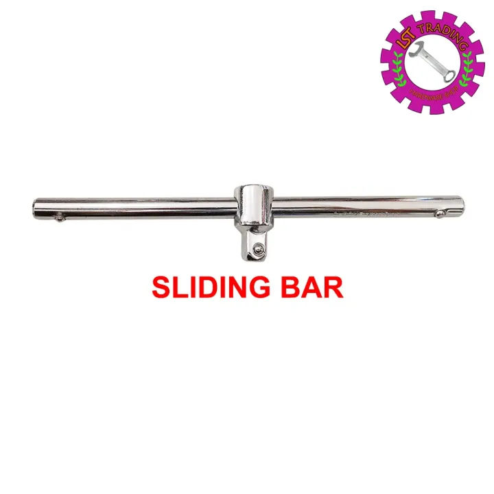 [READY STOCKS] 1/2" DRIVE BOX SOCKET SLIDING BAR / SLIDING HANDLE / L HANDLE / SOCKET WRENCH