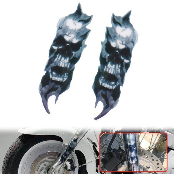 【hot】 Motorcycle Front Fork Decals Stickers Sportster Softail Lazada