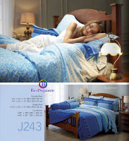 Jessica J243 ? เฉพาะผ้านวม ขนาด 90x100 นิ้ว สำหรับที่นอน 5 หรือ 6 ฟุต  ? พิมพ์ลาย กันไรฝุ่น และแบคทีเรีย Graphic Print Anti Dust Mites and Bacteria