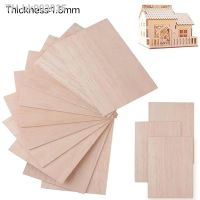 ♨✔♣ 10pcs 1.5mm Lightweight Craft Board Model Toys Building Carving Handicraft Educational DIY Accessories DIY Balsa Wood Chips