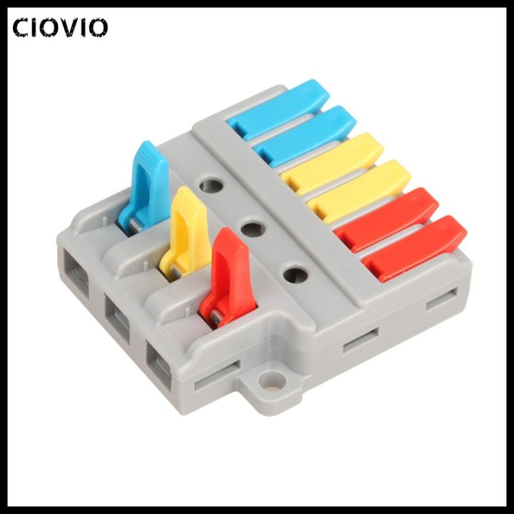 10pcs-3-in-6-out-connector-quick-connector-wire-splitter-and-wire-terminal-push-type-wiring-artifact