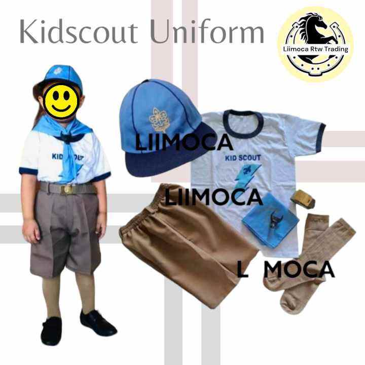 LIIMOCA'S KIDSCOUT UNIFORM// CAMPING UNIFORM (KINDER) Lazada PH
