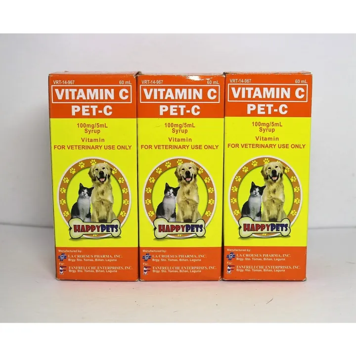 Pet C Vitamins Sodium Ascorbate 60ml Lazada PH