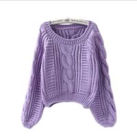 ❉✖ Winter Clothes Women Sweater Japanese Fashion Long Sleeve Casual Knitted Sweater Candy Color Harajuku Chic Woman Sweaters