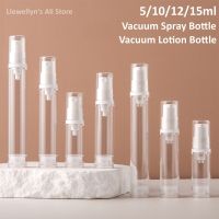 Vacuum Travel Refillable Bottle 5ml 10ml 12ml 15ml Vacuum Lotion Spray Bottle Cosmetic Packaging Sub-Bottling Liquid Container