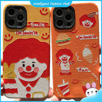 เคสโทรศัพท์มือถือลุงแมคโดนัลด์รูปภาพใช้ได้กับ Iphone 14/13/12/11เคสแบบนิ่ม