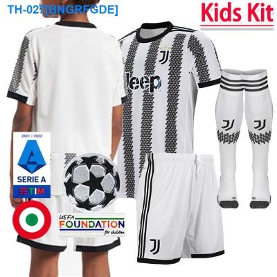 ◊ 2022/2023 Juventus Home kids kit Football Shirt With Patch socks