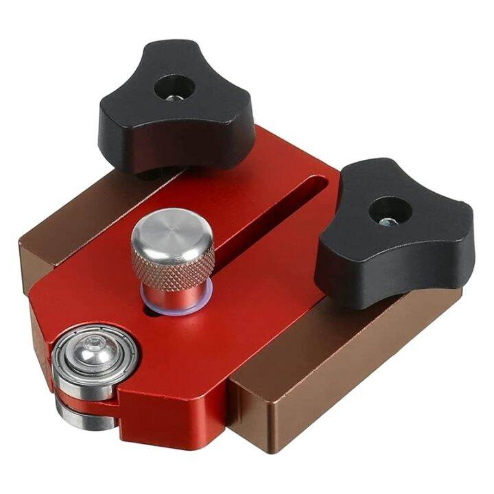 Adjustable Sliding Roller Thin Tear Jig Featherboard for Table Saw