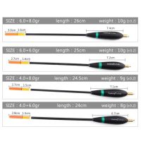 【YF】✲  4Pcs/Set Practical Fishing Float Sensitivity Wear-resistant Far Throwing Bobbers