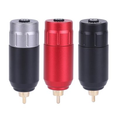 1300mAh Tattoo Pen Mini Wireless Power Supply Motor RCA Connector For Tattoo Machine Pen Voltage Display