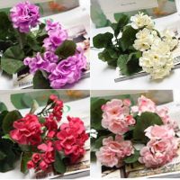 【DT】 hot  Artificial Begonia Flower Simulation Begonia Flower Decoration Plastic Artificial Flower Wedding Photography Party Decoration