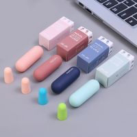 1 Pair Anti-Noise Sleeping Ear Plugs Earplugs For Sleep Special Mute Soft Slow Rebound Soundproof Ear Protection Sponge Earplug Ear Protection