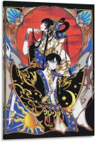 โปสเตอร์ตัวละครอนิเมะโปสเตอร์ภาพตกแต่ง Xxxholic ศิลปะบนผืนผ้าใบสำหรับติดกำแพงโปสเตอร์ห้องนั่งเล่นภาพวาดตกแต่งห้องนอน16x24inch40x60cm