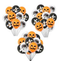 Halloween Latex Balloons White Orange Black Spiderweb Pumpkin Ghost Latex Balloon Halloween Party Decorations Graduation Ornament Props amazing