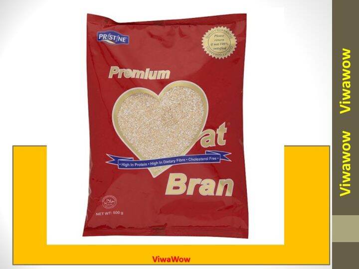 Pristine Premium Bran Oats , Oat Bran 500g Lazada