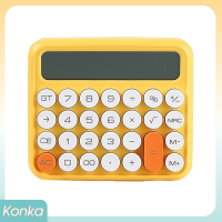 ✨ Konka เครื่องเขียนบูติกเครื่องคิดเลขสี่เหลี่ยมขนาดเล็กหน้าจอ LCD ส่วนบุคคลขนาดใหญ่เครื่องคิดเลขสำนักงานพลังงานแสงอาทิตย์แบบพกพาสำหรับโรงเรียน