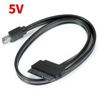 USB ESATA 12V 5V Combo กับ22Pin สายฮาร์ดดิสก์ USB SATA เครือข่าย USB ตัวแปลงเครือข่าย USB