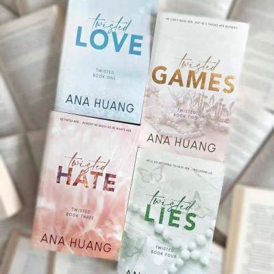ความรักที่บิดเบี้ยว/เกม/เกลียด/จุดโกหก Ana Huang 4หนังสือภาษาอังกฤษ