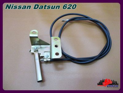 NISSAN DATSUN 620 FRONT BONNET RELEASE CABLE (L. 150 cm.) "GOOD QUALITY" // สายดึงฝากระโปรงหน้า (ยาว 150 ซม.) สินค้าคุณภาพดี