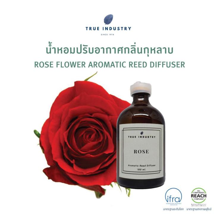 น้ำหอมปรับอากาศ-กลิ่น-กุหลาบ-rose-aromatic-reed-diffuser