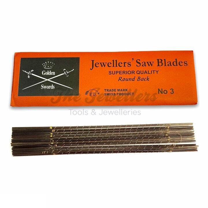 Golden Swords No.3 Piercing Saw Blade For Hard Metal, Wood or Plastic