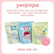 Bánh sữa chua khô cho bé Bebedang- sấy lạnh giữ nguyên dinh dưỡng