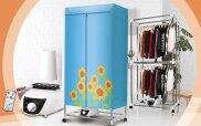 Tủ sấy quần áo samsung 2 tầng khung inox . Máy sấy quần áo có điều khiển