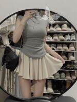 【CC】﹉  Design  Ballet Appear Thin Anti Pleats Short Skirt