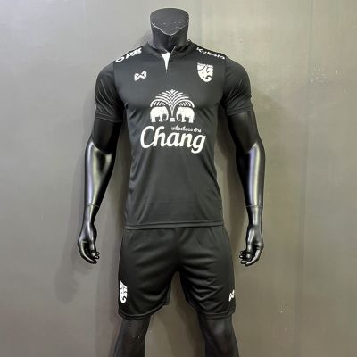 ชุดกีฬาผู้ชาย ชุดบอลผู้ใหญ่ ฤดูกาล (เสื้อ กางเกง) ทีม Thailand เนื้อผ้าโพลีเอสเตอร์ เกรด A