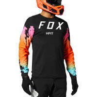 Hpit Fox 2021ใหม่ Black Jersey Motocross ขี่จักรยาน Off Road Dirt Bike ขี่ A MTB DH Men S Racing เสื้อแขนยาว