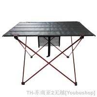 hyfvbu卐  Folding Table CampingTraving Type TableLight Desk (750G）With a bag