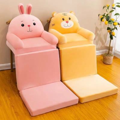 Spot parcel post Three-Layer 60 Two-Layer 50 A Generation of Fat Folding Sofa Bed Childrens Small Sofa Baby Seat Removable and Washable