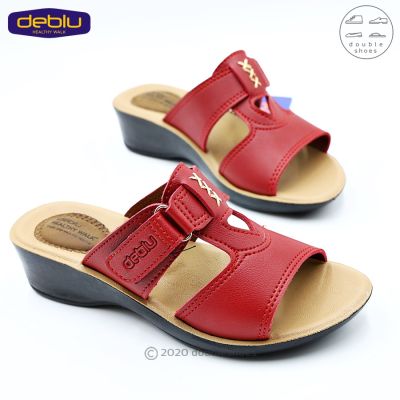 Deblu รองเท้าเพื่อแตะสุขภาพ แบบสวม ผู้หญิง รุ่น L3623 (สีดำ /แดง /ครีม) ไซส์ 36-41