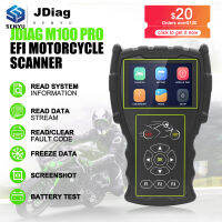 รถจักรยานยนต์ JDiag M100 Pro EFI 1ปีสำหรับยามาฮ่าเคทีเอ็ม Suzuki BMW Kawasaki OBD 2 OBD2เครื่องมือวินิจฉัยสแกนเนอร์ Moto Scan เครื่องอ่านโค้ดความผิดพลาด