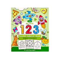 OOLY - Toddler Color - in Book - 123 Shapes + Numbers