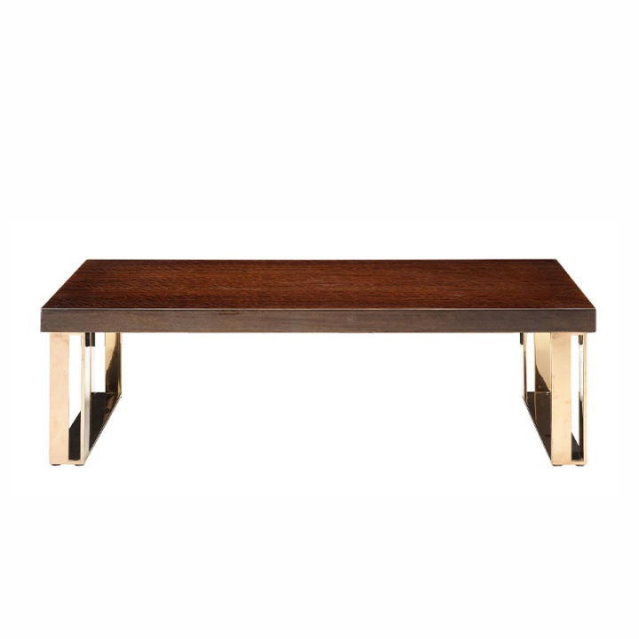 modernform-โต๊ะกลาง-รุ่น-hogan-ขาสแตนเลสสีโรสโกลด์-top-สีสักทอง-hi-gloss