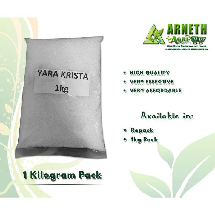 YARA KRISTA MAGNESIUM SULFATE (1KG) PREMIUM EPSOM SALT AGRICULTURAL