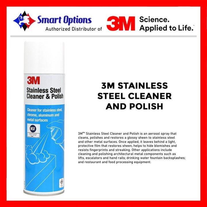 3M Stainless Steel Cleaner Polish 21oz. Lazada PH