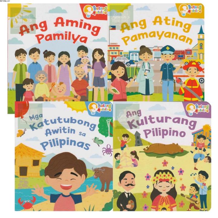 Spot ♚Batang Matalino Board Book (Pamilya, Pamayanan, Kulturang ...